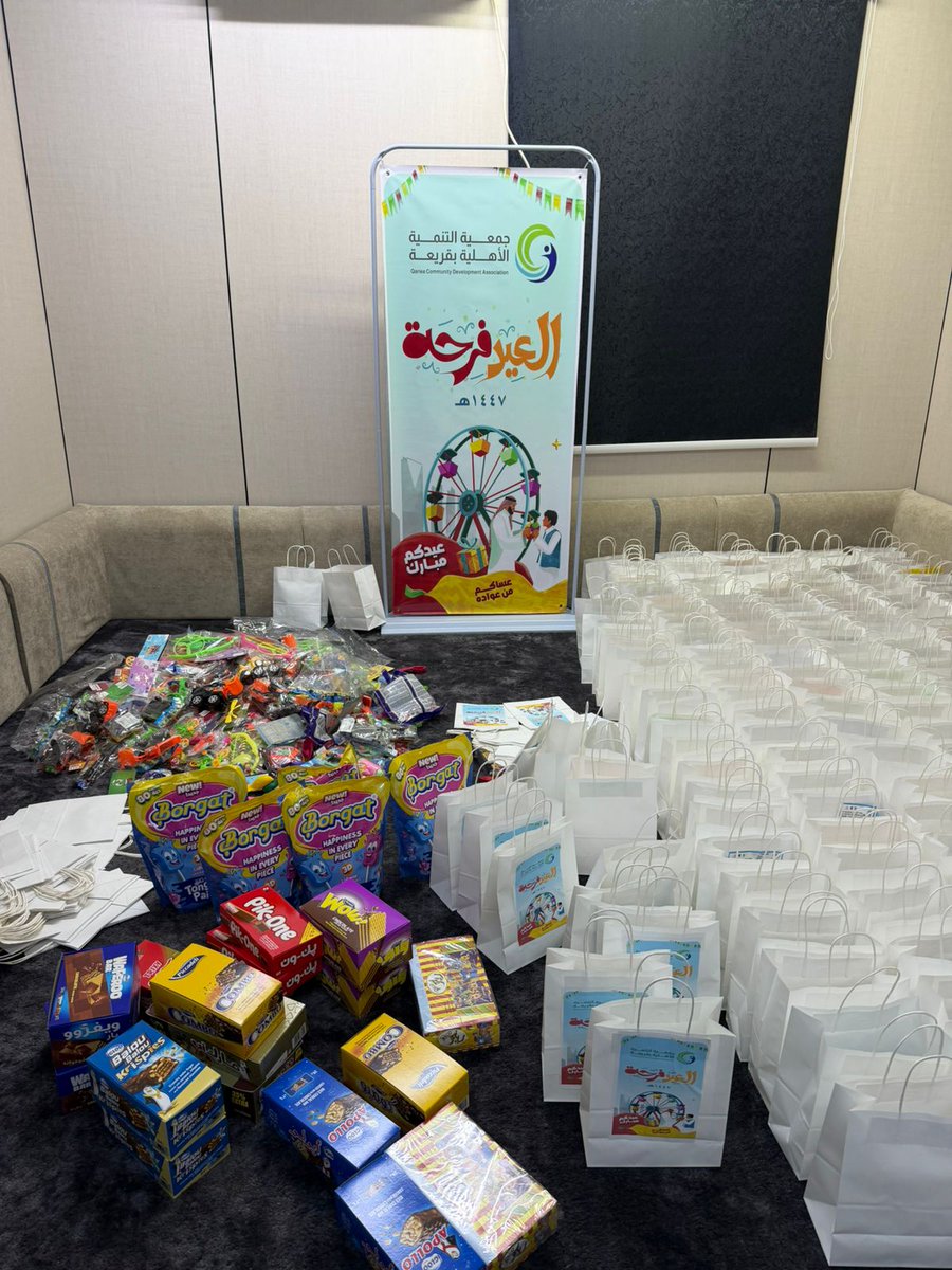 tnmia_org's tweet photo. تجهيز وتوزيع هدايا العيد🎁للاطفال 📷#عيدكم_مبارك https://t.co/YiyPaNBacc