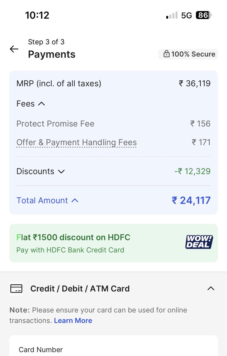 Akarshforyou's tweet photo. @Flipkart @flipkartsupport @FinMinIndia @jagograhakjago Just to make sure ₹327 are being deducted in right spirit and not just in the name of T&amp;C of the company. Misleading offers from Flipkart team or misusing the tax laws to deduct money in fishy way. https://t.co/VwucX86bg1
