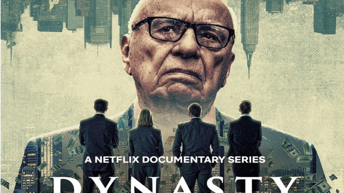 Productorcr's tweet photo. Si te gustó el tono, la ambición y la guerra de poder de #Succession, hay una recomendación MUY alineada que @NetflixLAT acaba de estrenar: #TheDynastyTheMurdoch. Una serie documental sobre uno de los imperios mediáticos más poderosos del mundo… y su guerra interna por el control. (1-2)