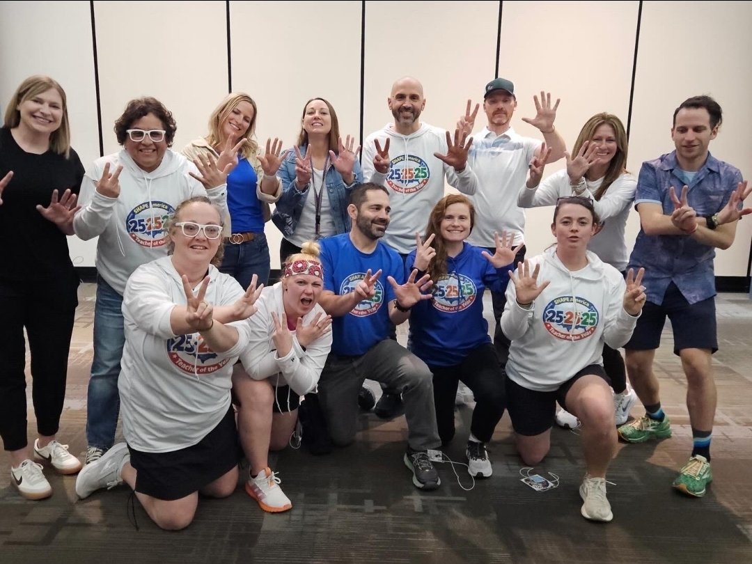 CoachGelardi's tweet image. Thank you @SHAPEAmerica for the incredible opportunity to present, learn, and grow alongside some of the most dedicated and passionate teachers from across the country. So grateful to call many of you friends! #PhysEd