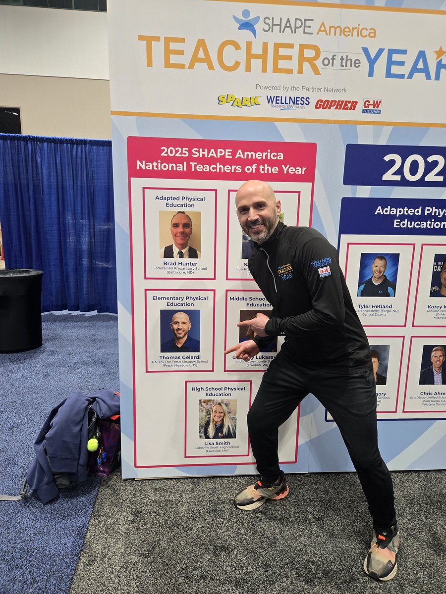CoachGelardi's tweet image. Thank you @SHAPEAmerica for the incredible opportunity to present, learn, and grow alongside some of the most dedicated and passionate teachers from across the country. So grateful to call many of you friends! #PhysEd