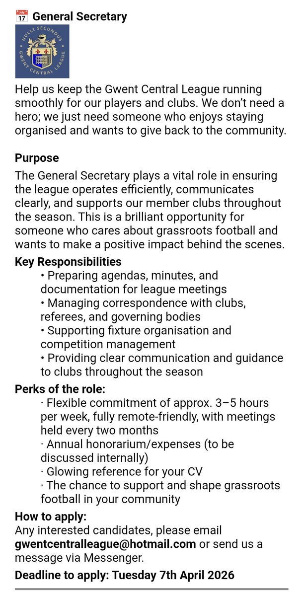 LeagueGwent's tweet photo. 🗣️⚽ Please Share #GwentCentral https://t.co/W1VU6iwBgb