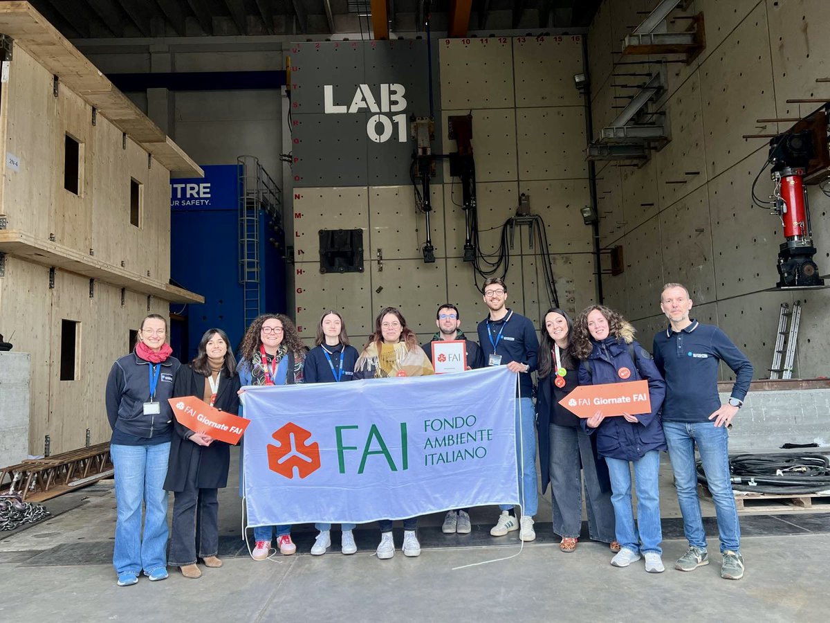 eucentre's tweet photo. 542 visitors over two days for the @Fondoambiente Spring Open Days 2026 at Eucentre — 135 on Saturday, 407 on Sunday. Thank you to the FAI and to everyone who joined us. #pavia https://t.co/JxBbLGS5Bu