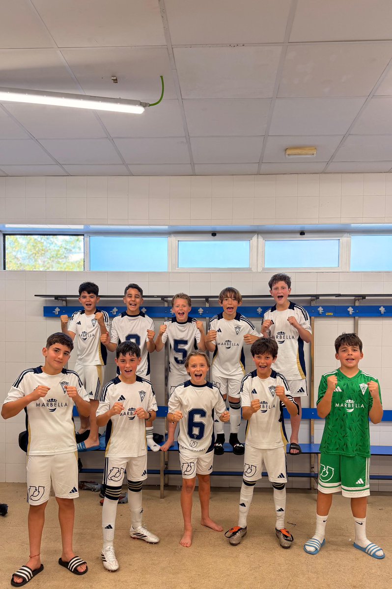 💥¡¡Victoria a domicilio del alevín 🅰️ 2ªAndaluza!! 

▶️ Jornada 2️⃣4️⃣

0️⃣ C.D Estepona 
4️⃣ Marbella FC 

⚽️ Sasha
⚽️ Enzo
⚽️ Rafa 
⚽️ Alvar

⚪️ #MarbellaFCTalents