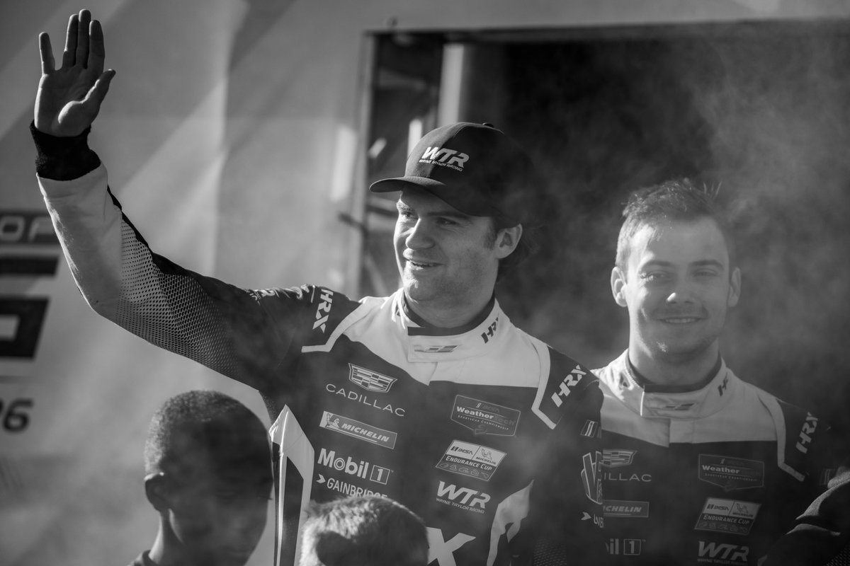 ColtonHerta's tweet photo. ✌️ @sebringraceway 

#IMSA #Sebring12 https://t.co/gwukHASnRo
