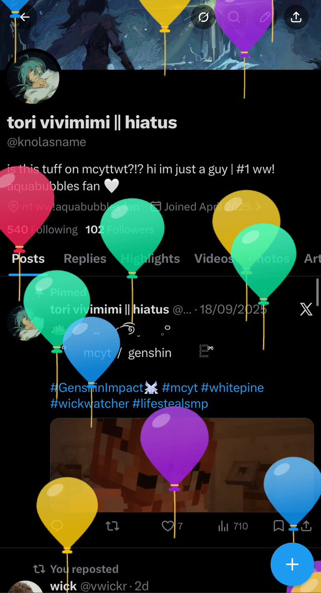 tori vivimimi || hiatus tweet media