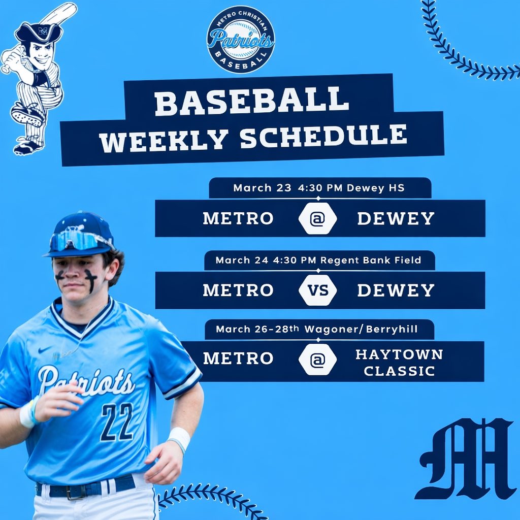 Metro Baseball tweet media