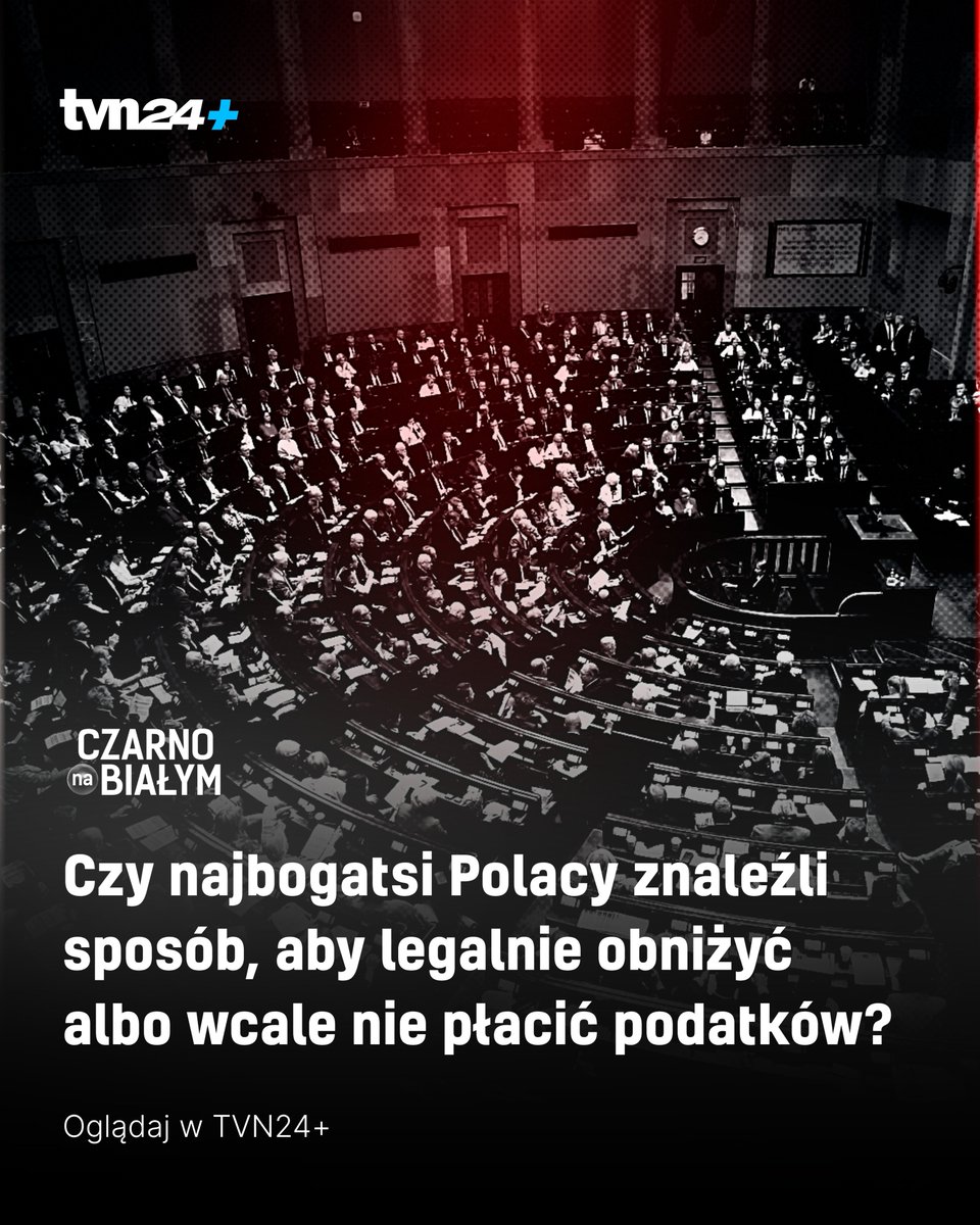 Czarno na białym TVN24 tweet media