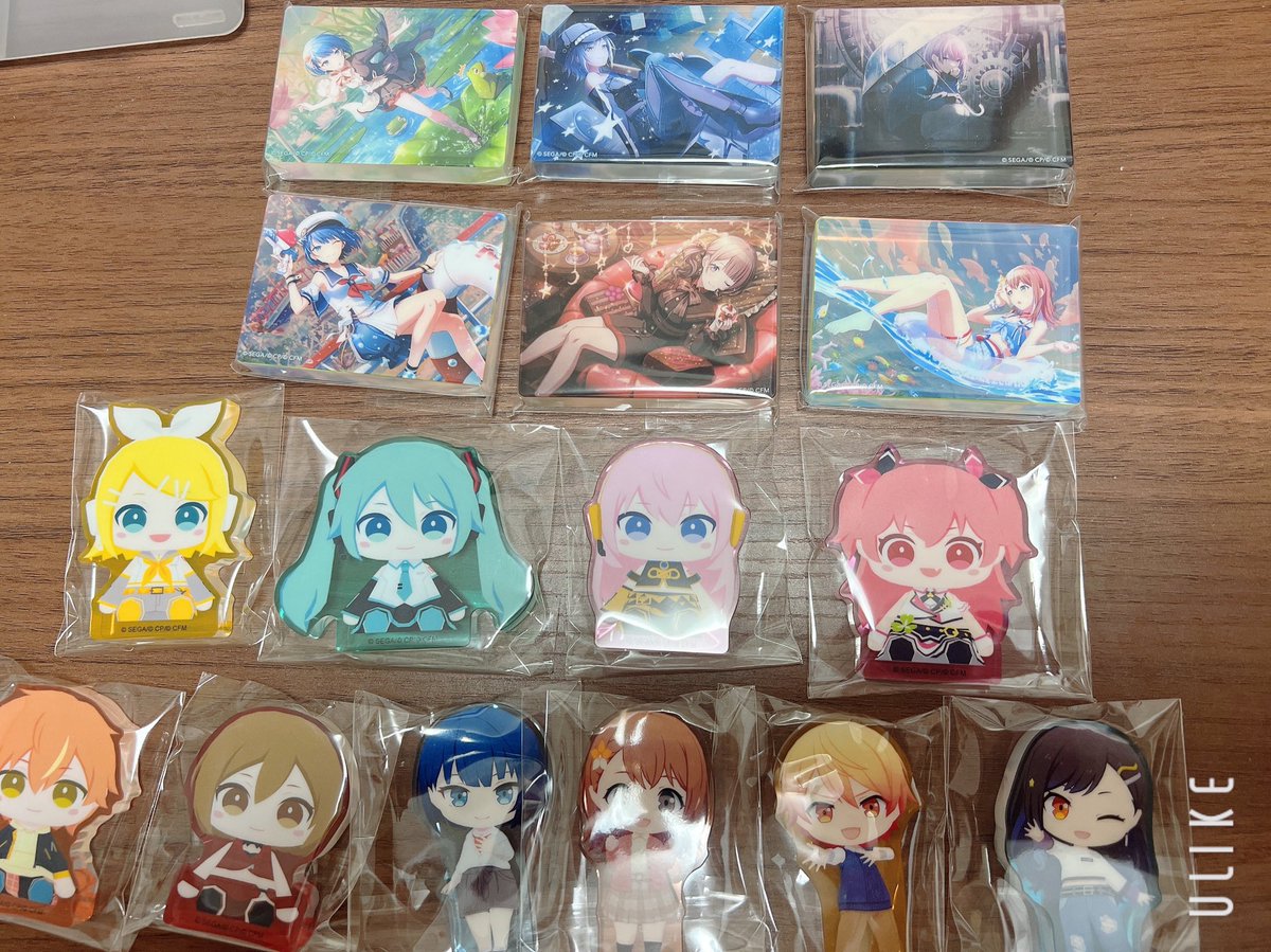 s9_68's tweet photo. 求：青柳冬弥 草薙寧々 同異種 or買取値段相談

譲：迷子グッズ
紙類は量が多いためキャラ指定お願い致します。

♡3/31or4/8池袋、セカシン横浜手渡し
♡メルカリにてお取引

プロセカ　エピカ　グリ缶　ウエハース　ぱしゃこれ　ノーブルアート ころっと 交換　譲渡　買取 https://t.co/59VoDOfxGF