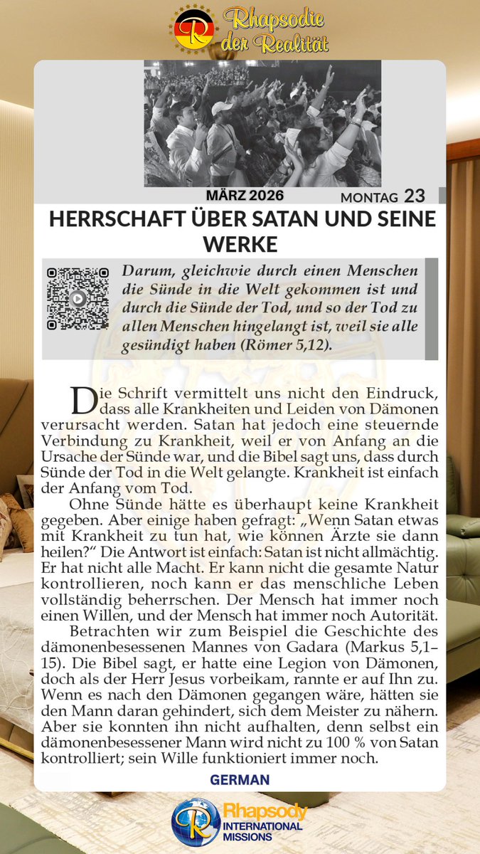 Rhapsody International Missions tweet media