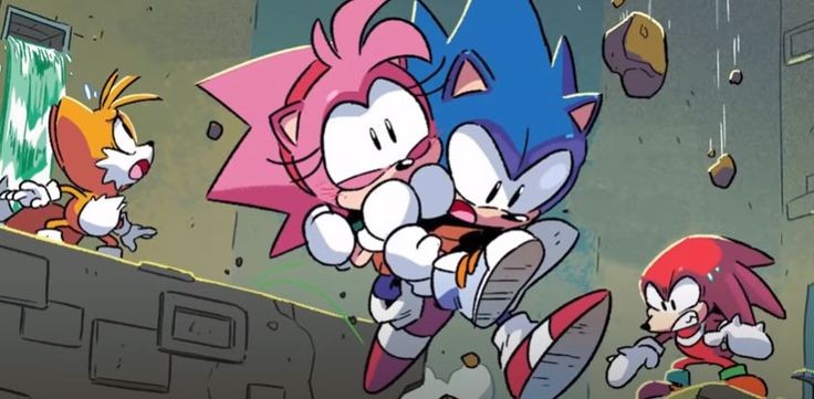💙Daily SonAmy🩷 tweet media