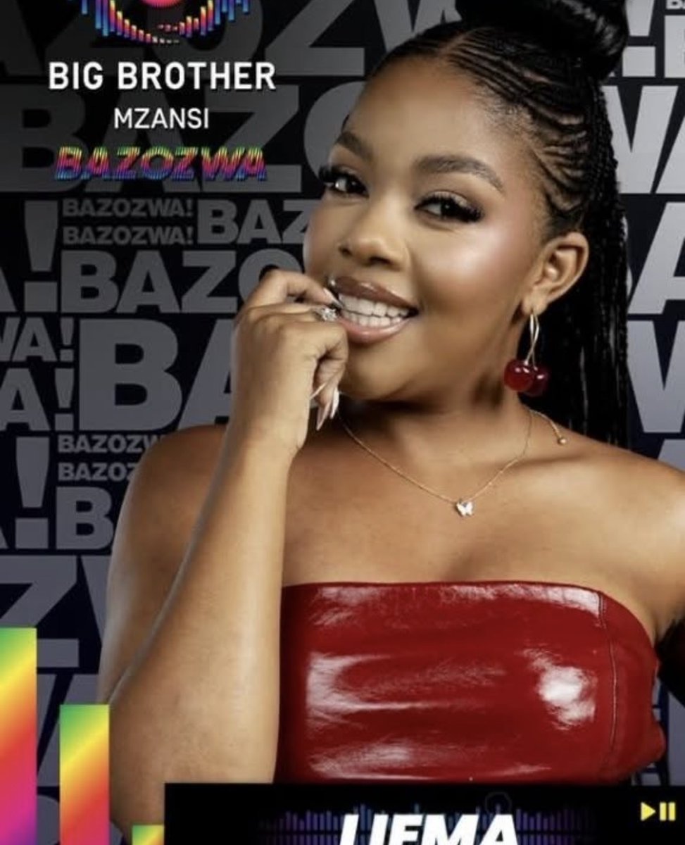 Naelwee's tweet photo. Here’s the TOP 2. 

Who’s leaving with 2M tonight? Thandeka or Liema?
 #BBMzansiS6 #Bazozwa https://t.co/uFVgpK1ttf