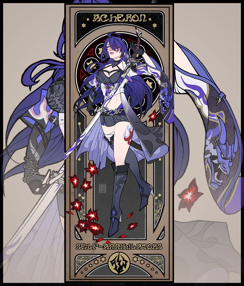 🌌
#hsr #HonkaiStarRail #Acheron