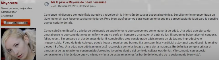 xider7's tweet photo. @NatsukiSel @mayorcete que este pavo que ya ha admitido varias veces que es pederasta (incluso por escrito), siempre defienda y se ponga a la defensiva en estas cosas...hay que revisar mas discos duros https://t.co/FVpJIOZXvE