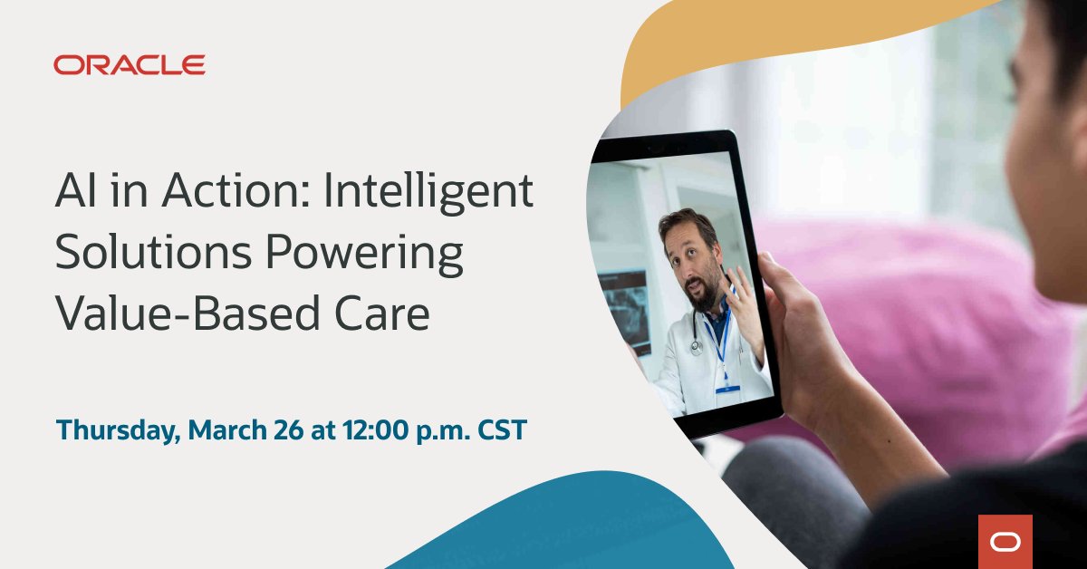 Oracle Health tweet media