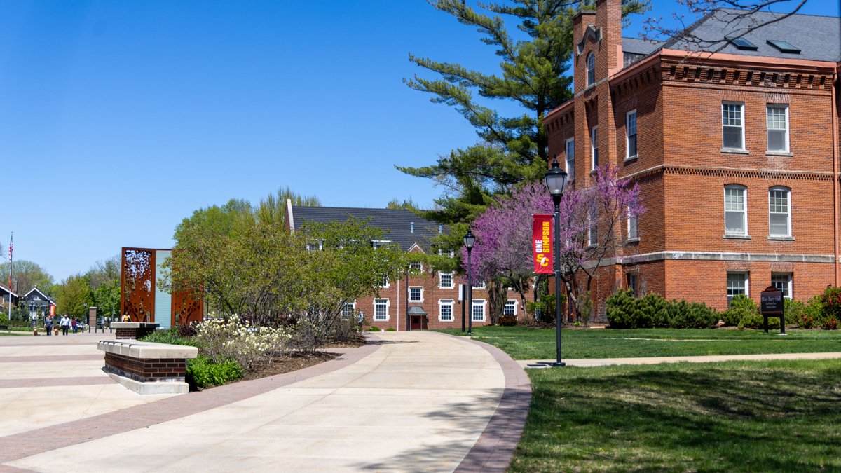 Simpson College tweet media