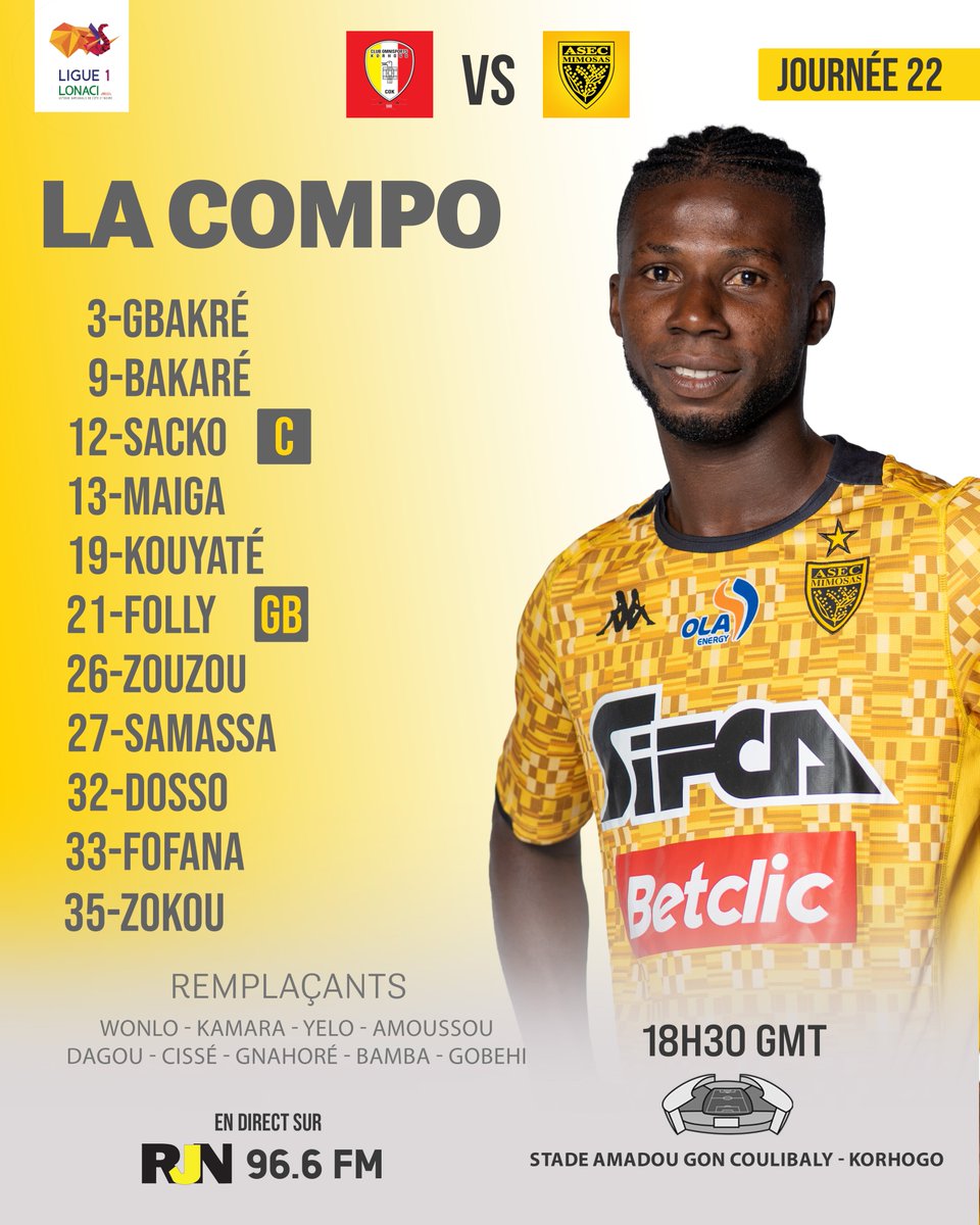 ASEC Mimosas tweet media