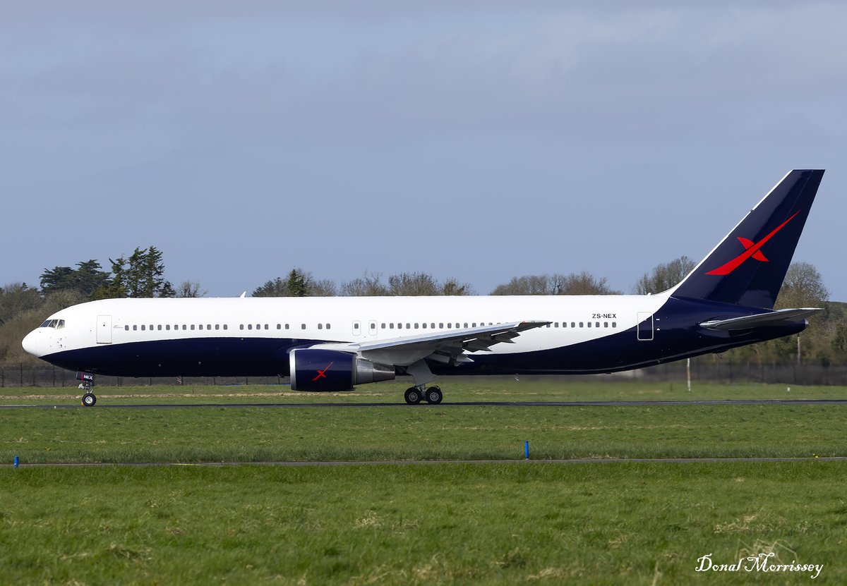 Seen <a href="/ShannonAirport/">Shannon Airport</a> today <a href="/AeronexusCorp/">Aeronexus</a> after painting <a href="/Boeing/">The Boeing Company</a> 767-35D(ER) ZS-NEX.
#avgeek #aviation #airtravel #boeing #Aeronexus #planespotting #ShannonAirport
