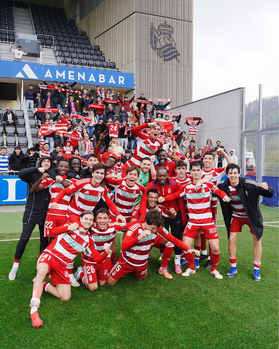 GranadaCF's tweet photo. ❤️ HASTA EL FINAL 🤍 https://t.co/xEAL4A0qXj