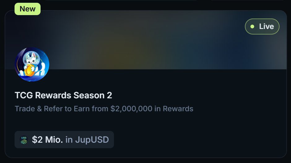 Jupiter’s TCG Season 2 wraps up in just 10 days.

So far, only one player has landed a $10,000 card, even though the total prize pool for the season can reach up to $2 million.

How much have you managed to earn up to now?