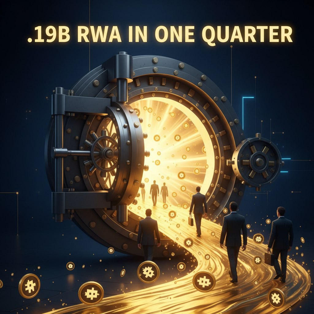 XelleCrypto's tweet photo. $1.19B FLOODED INTO $BNB CHAIN RWA IN ONE QUARTER.

Total RWA TVL: $3.2B. That's not retail.

41,707 wallets eating this liquidity. Structured. Institutional. Silent.

$630 is the floor they're defending. Reclaim $644 and we run.

#BNB    #RWA #AltcoinSeason https://t.co/bSjjZnjMjo