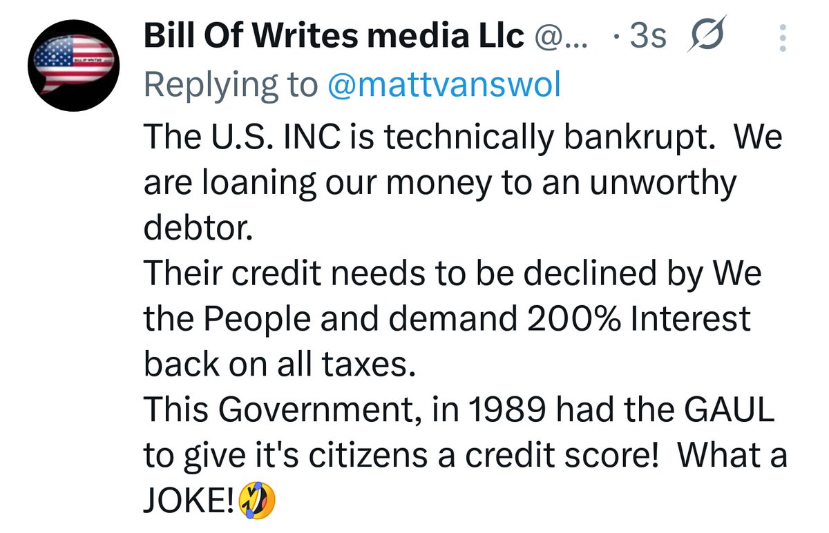 Bill Of Writes media Llc tweet media