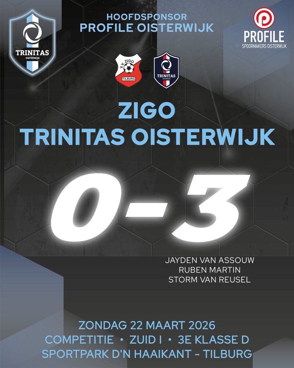 VV Trinitas Oisterwijk 1 tweet media