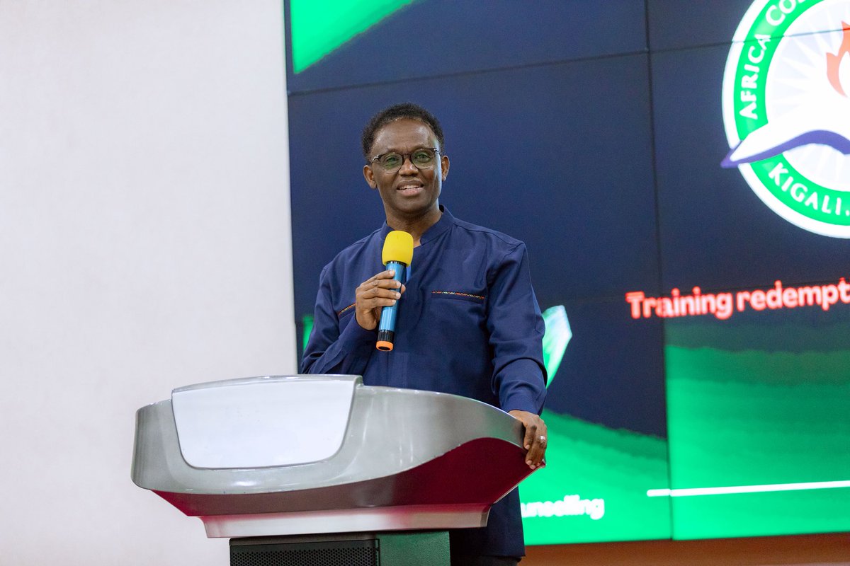 NewTimesRwanda's tweet photo. Nathan Chiroma said newly launched programmes at the Africa College of Theology are expected to have a lasting impact beyond the classroom, strengthening churches, restoring families, and fostering reconciliation in communities.

“We are investing in the future.” https://t.co/Lp0PeXPl2L
