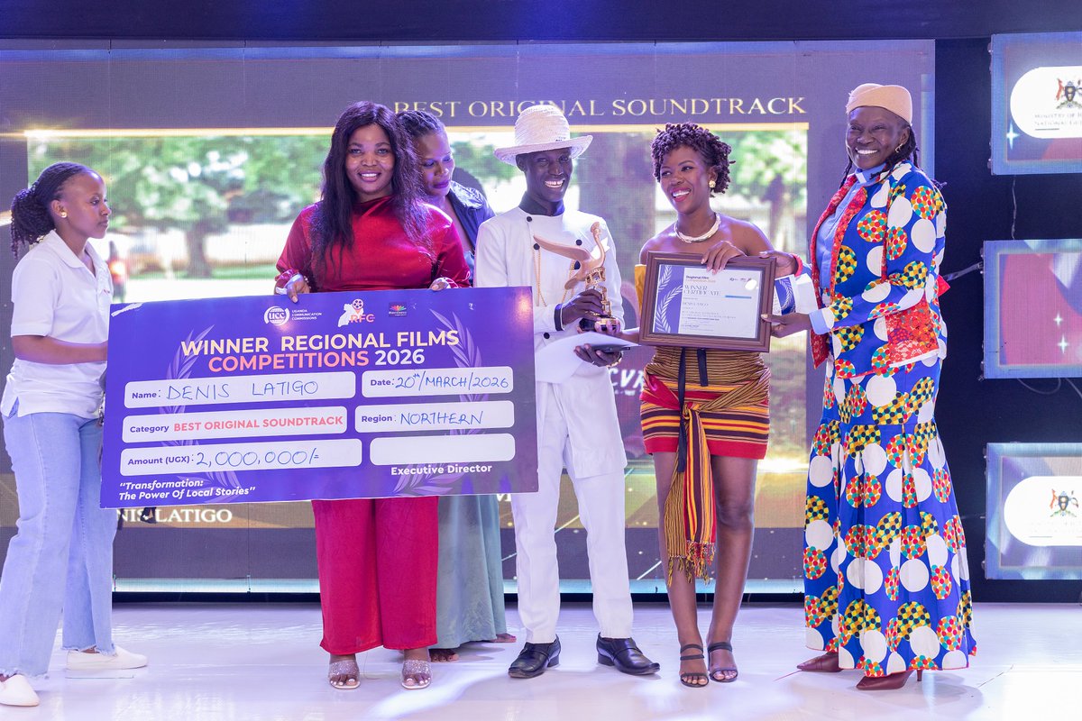 MediavisionA's tweet photo. 34 filmmakers from Northern region completed the UCC‑MultiChoice Film Capacity Enhancement Programme in Arua Mar 16‑20 conducted by @MediavisionA. Participants received script‑writing, cinematography &amp; marketing skills. 2 shorts debuted from the training. @UCC_ED @UCC_Official https://t.co/dUCXDCeosZ
