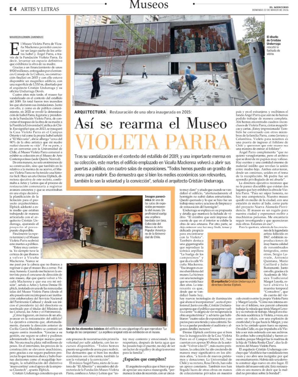 Museo Violeta Parra tweet media