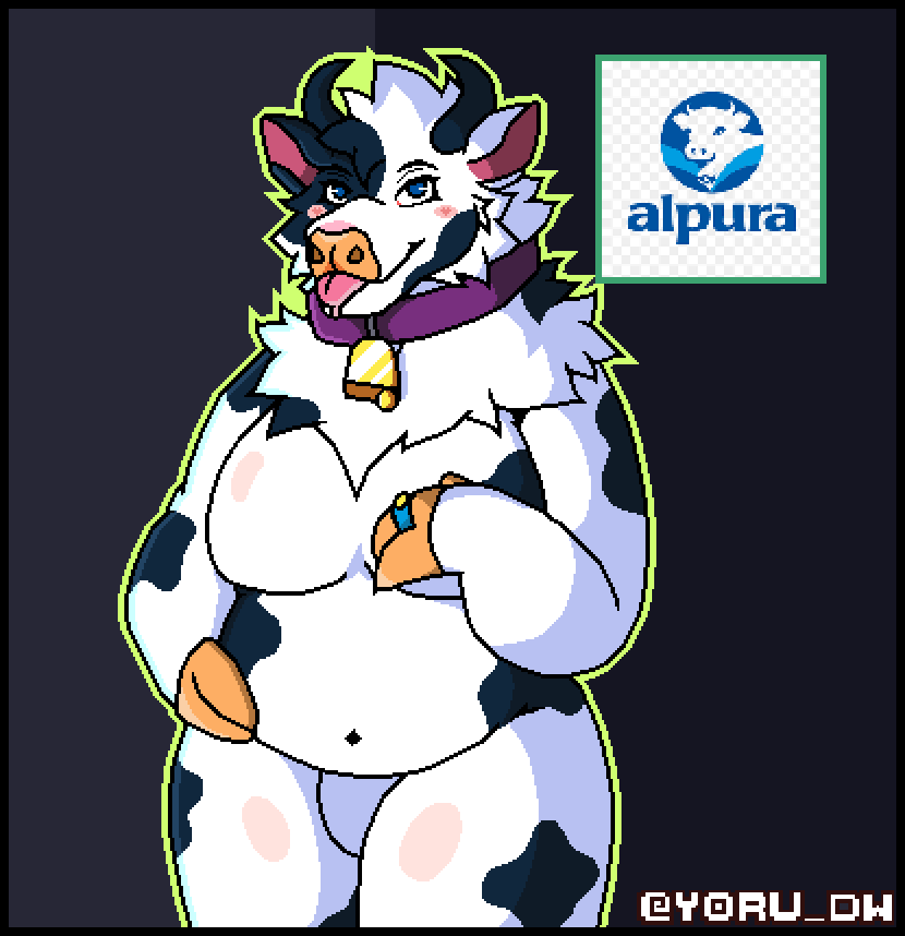 yoru_DW's tweet photo. Cow
(Sorry for my long period of inactivity😭)
#furry #pixelart #milk https://t.co/C8rrde1rdN