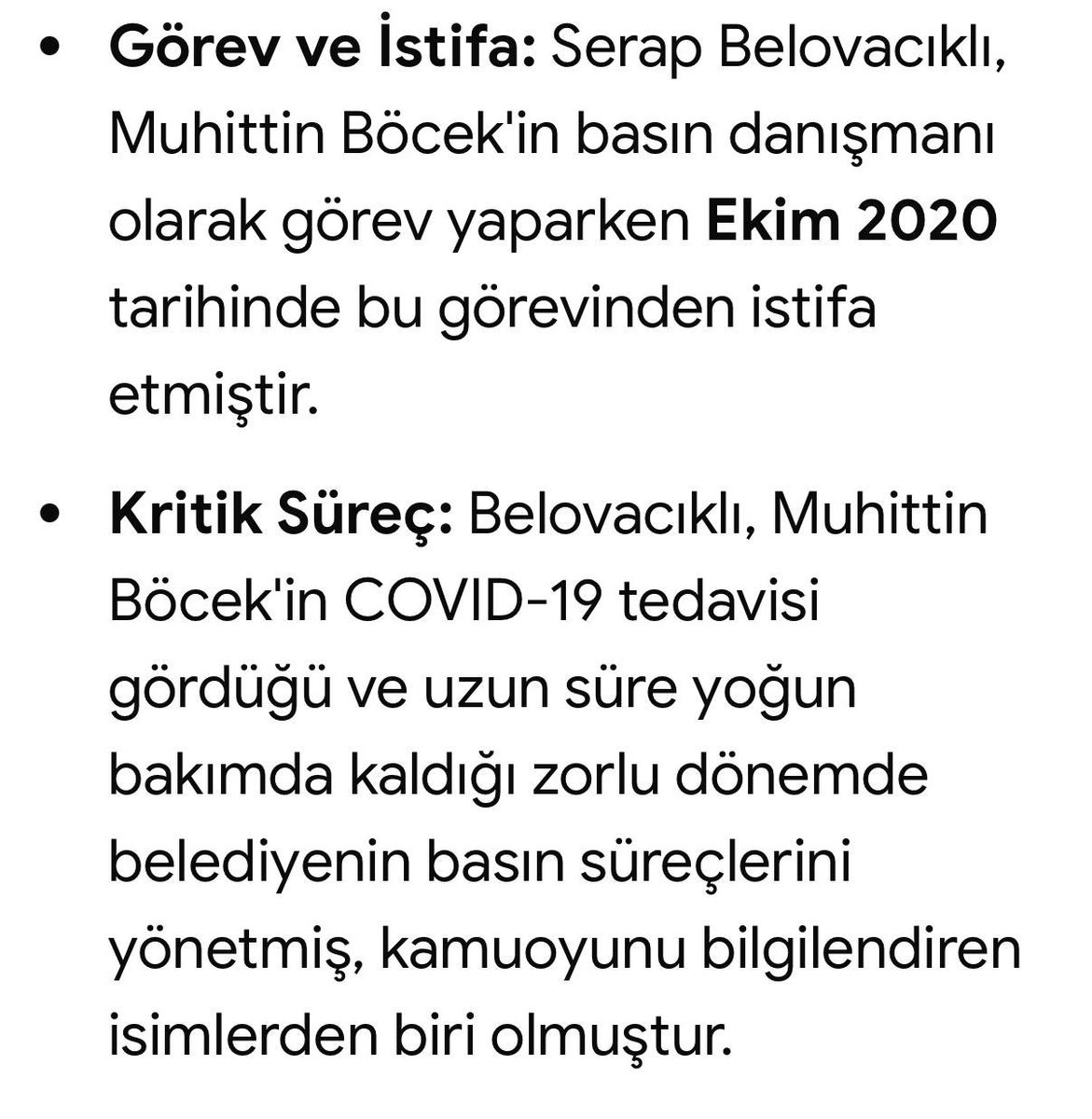 Serap Hanım siz ne kadar alıyordunuz 🤷‍♂️ 
Açlık sınırı altında mı ödüyordu Muhittin Böcek 🤔
