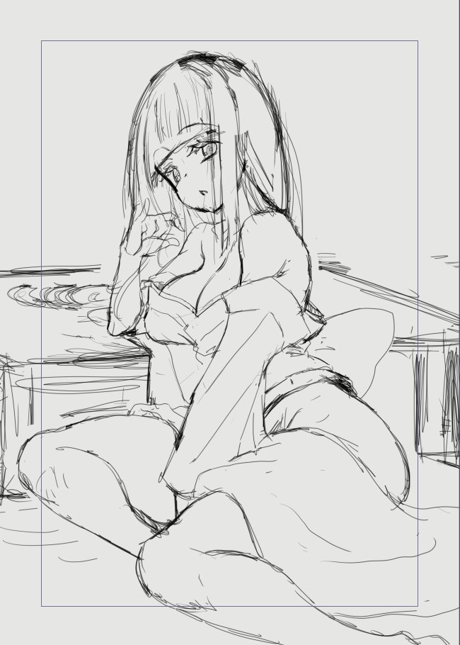 むかし描いた漫画のキャラを描いてみたりしてる 