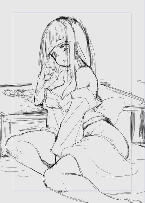 むかし描いた漫画のキャラを描いてみたりしてる 