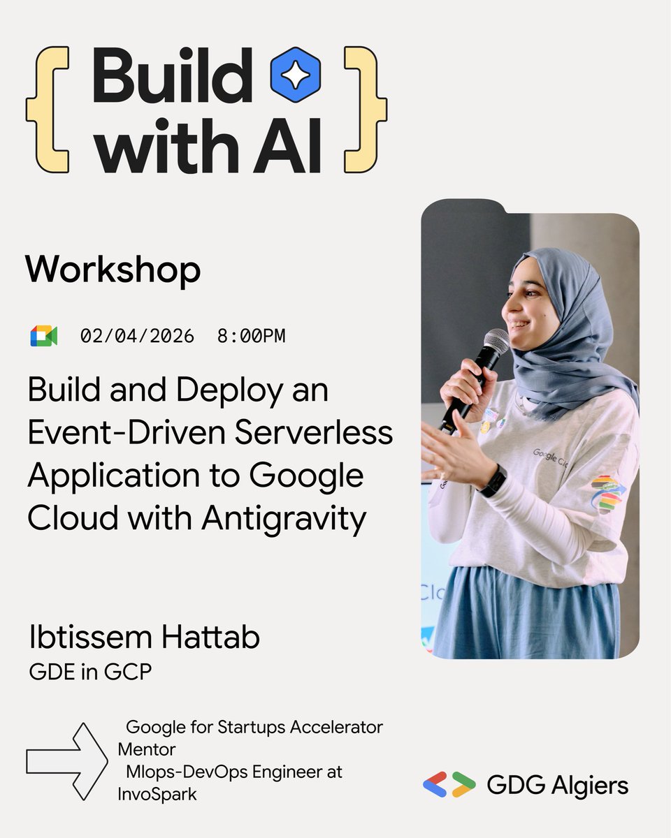 GDG Algiers tweet media