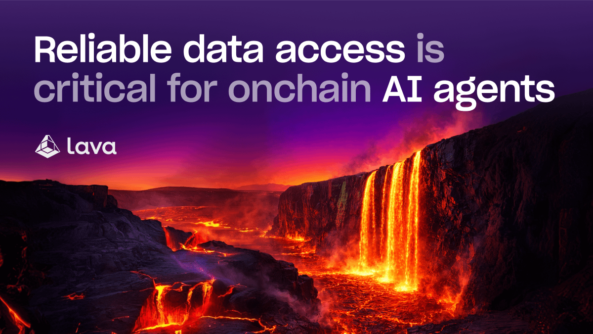 AI agents are already trading onchain and executing real-world payments.

They don’t tolerate bad data.

One bad RPC response → wrong decision → real loss.

That’s why reliable data access is a critical infrastructure. 🌋