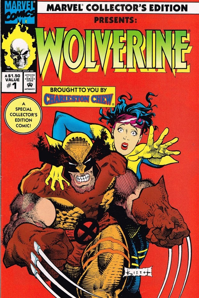 EmpressCarri's tweet image. Just one more for the legend #SamKieth - Adore these panels &amp;amp; comic cover he did from the promotional Wolverine Marvel Collectors Edition in 1992. He did Jubilee justice as well. God speed Sam. You are deeply missed. 💙💛🕊✨️ #Wolverine #WeaponX #Jubilee #MarvelComics