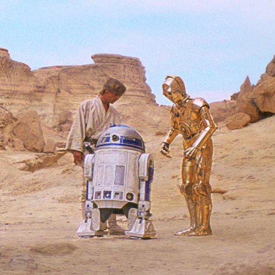 bosunatiklama's tweet photo. İlk Star Wars filminin çekimleri, 50 yıl önce bugün başladı. https://t.co/a37rOosqW0