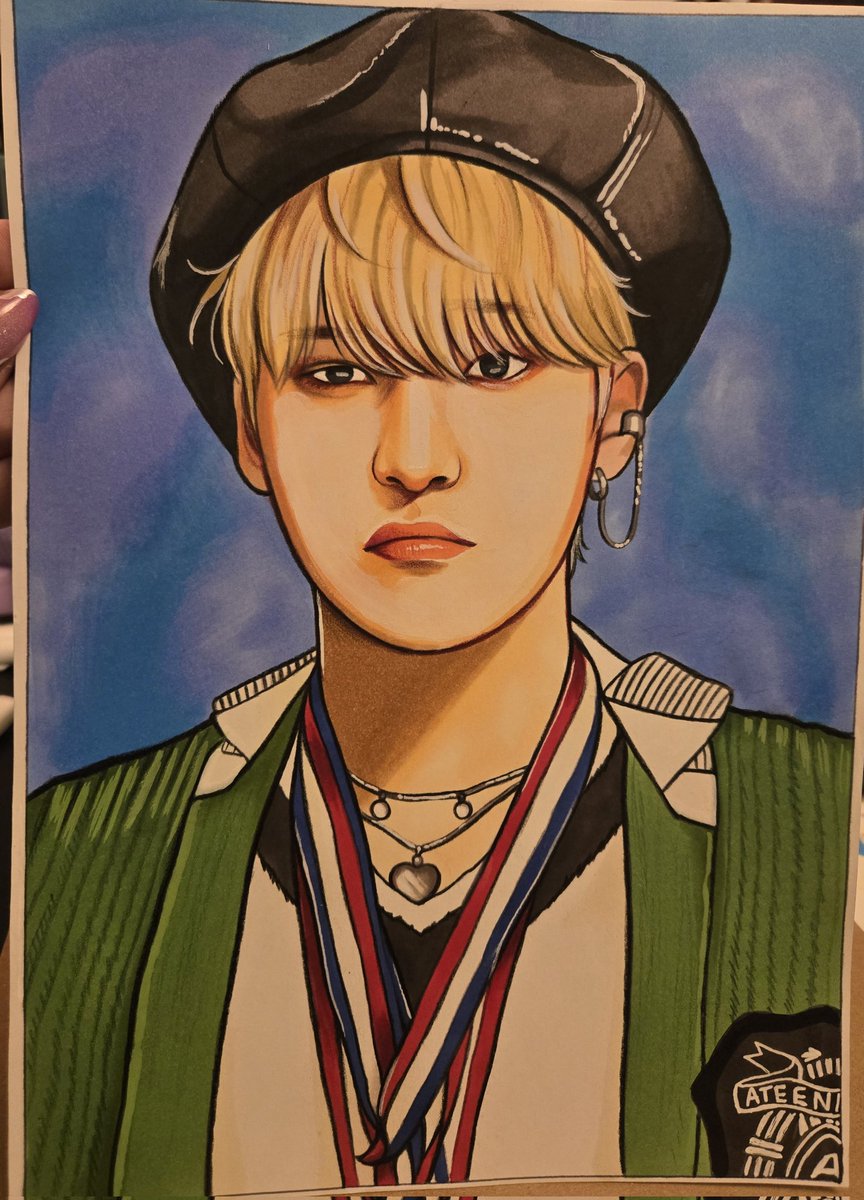 cherryhotteok's tweet photo. my biggest inspiration, yunho ❤️ happy birthday 🎂

#OurHatyuPrinceYunho
#유토피아왕자_윤호_생일하튜
#ATEEZ #YUNHO #윤호 #ATEEZfanart https://t.co/BoAmYbMDZ6