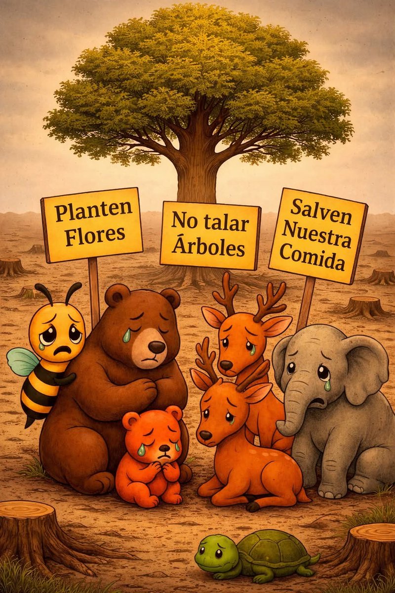 🌍🌳 “Un solo árbol puede capturar hasta 22 kg de CO₂ al año, pero un bosque completo regula el clima, protege el suelo y sostiene la vida. Al talar, no solo eliminamos madera… rompemos un sistema vital.”