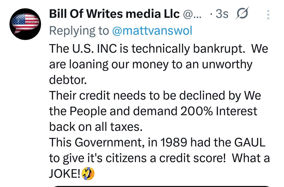 Bill Of Writes media Llc tweet media