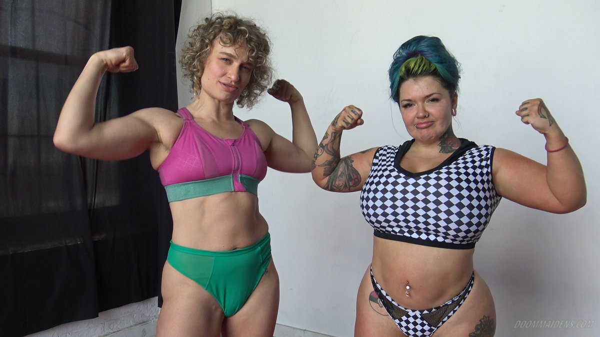 DoomMaidensWrestling tweet media