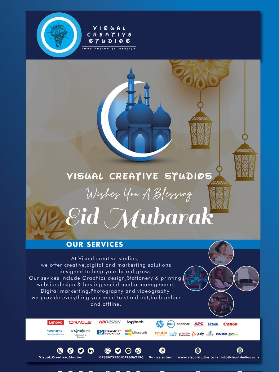 visual_tz's tweet photo. VISUAL CREATIVE STUDIOS
WISHES YOU A BLESSING
EID MUBARAK https://t.co/oYzfbtIIhN