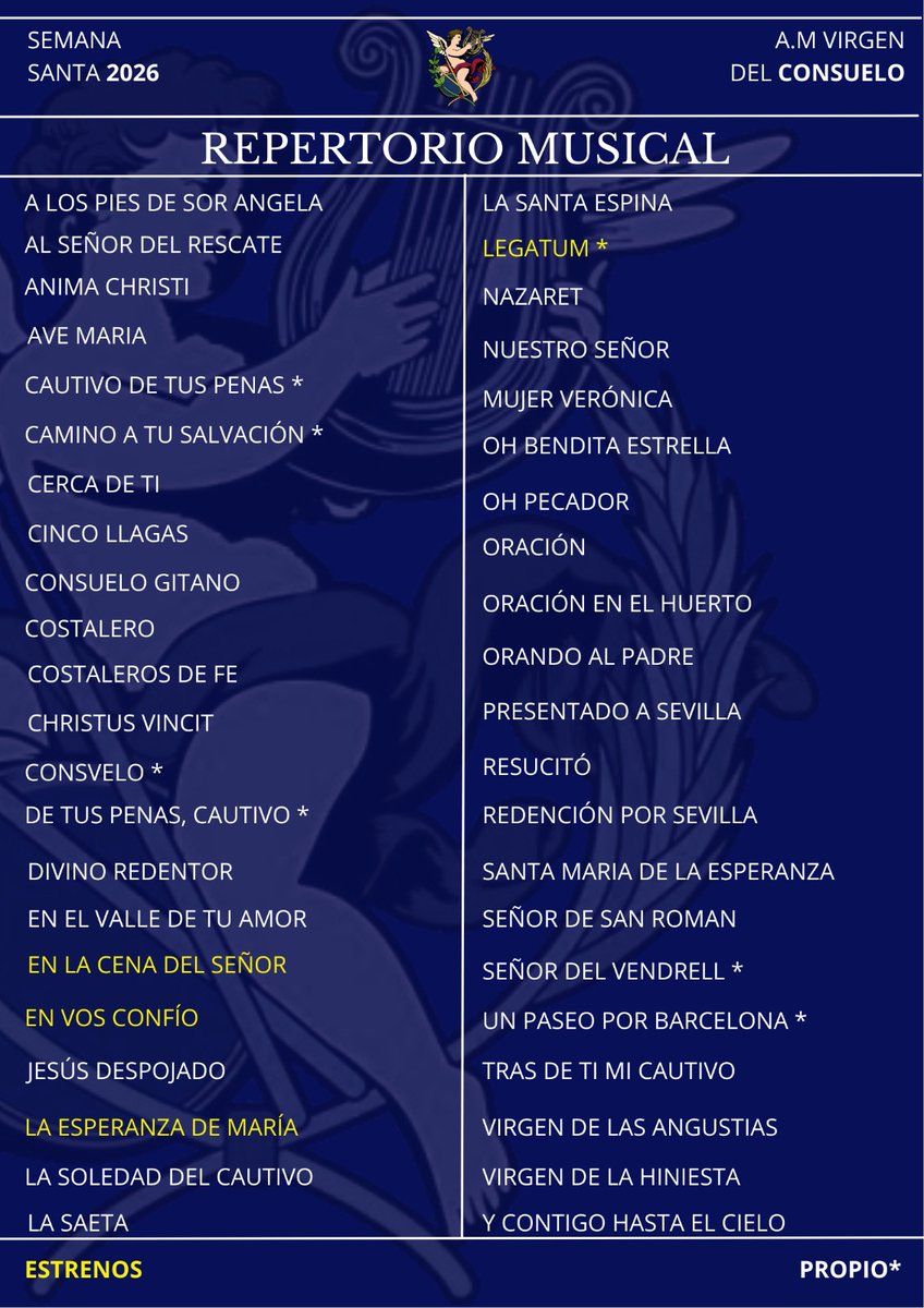 A.M.Virgen del Consuelo tweet media