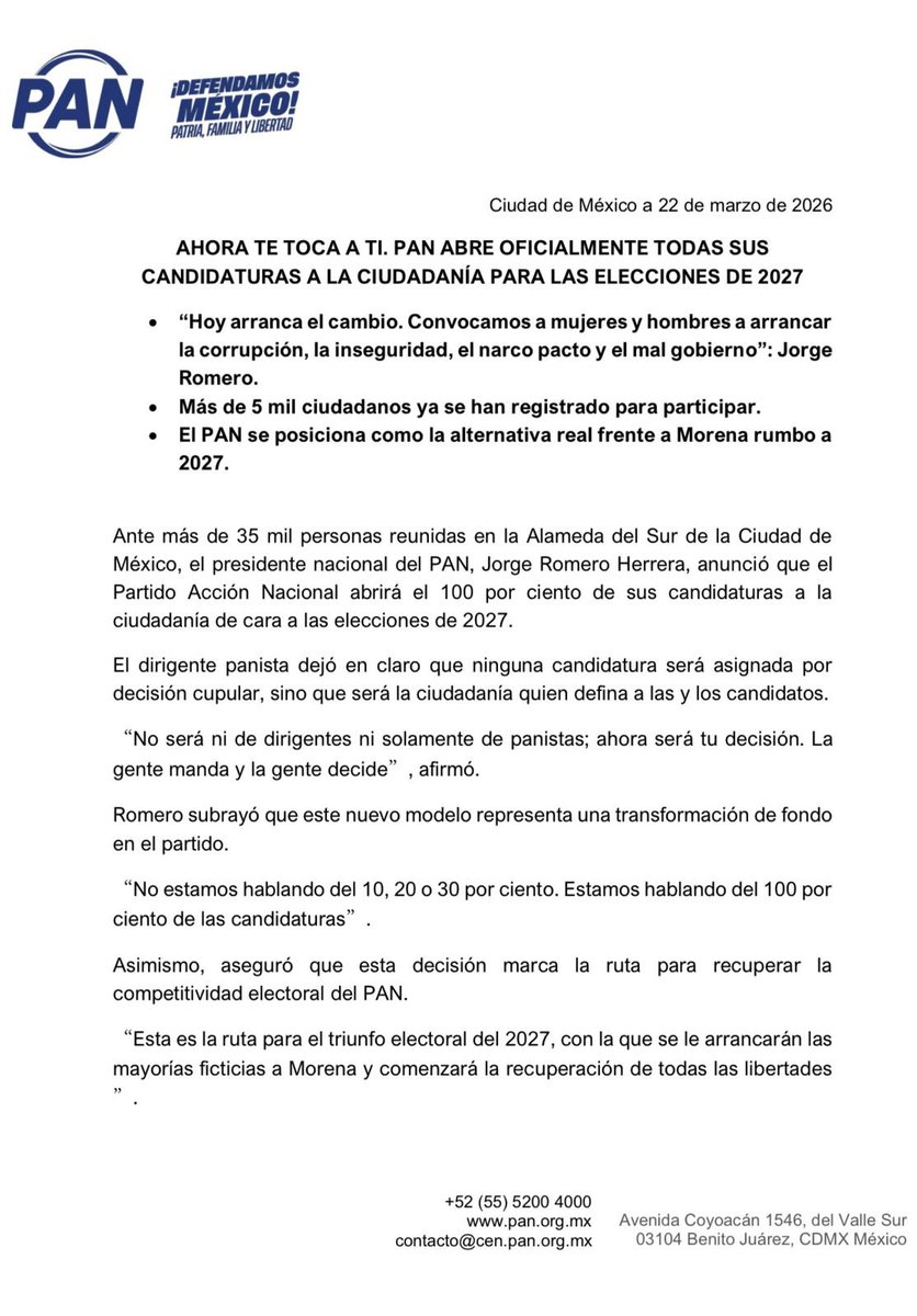 Acción Nacional tweet media