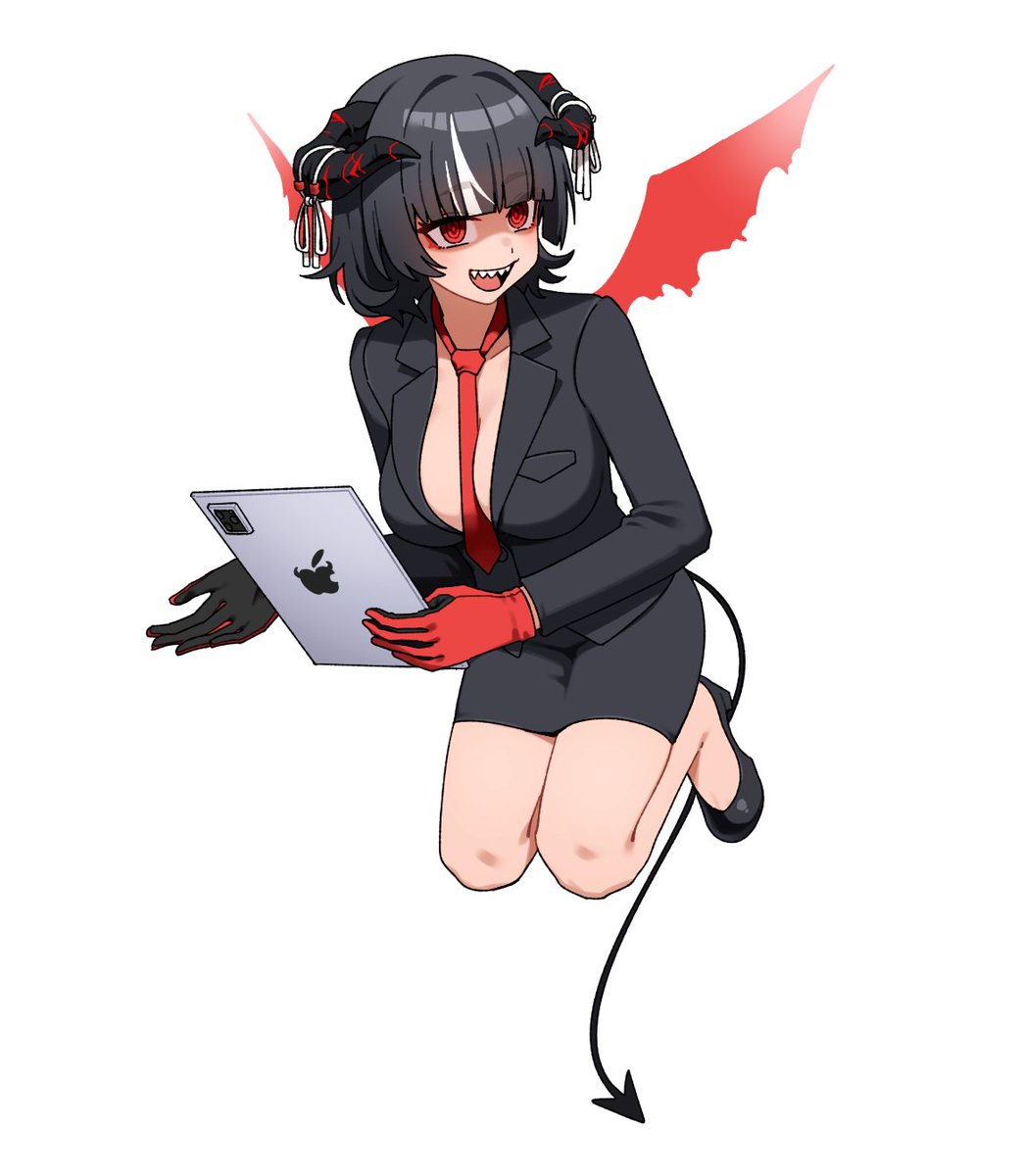 Artpatient's tweet photo. Devil chan https://t.co/V6zFjaBcHP