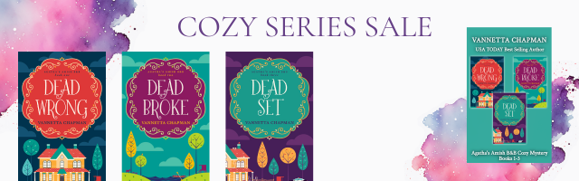 VannettaChapman's tweet image. Looking for a book to read?  Now's a good time to pick up one of my Agatha book.
Dead Wrong 99c
Dead Broke $2.99
Dead Set $2.99
Entire series $4.99
Prices good in all ebook stores!
#cozymystery #ebooksale books2read.com/u/bxv5le