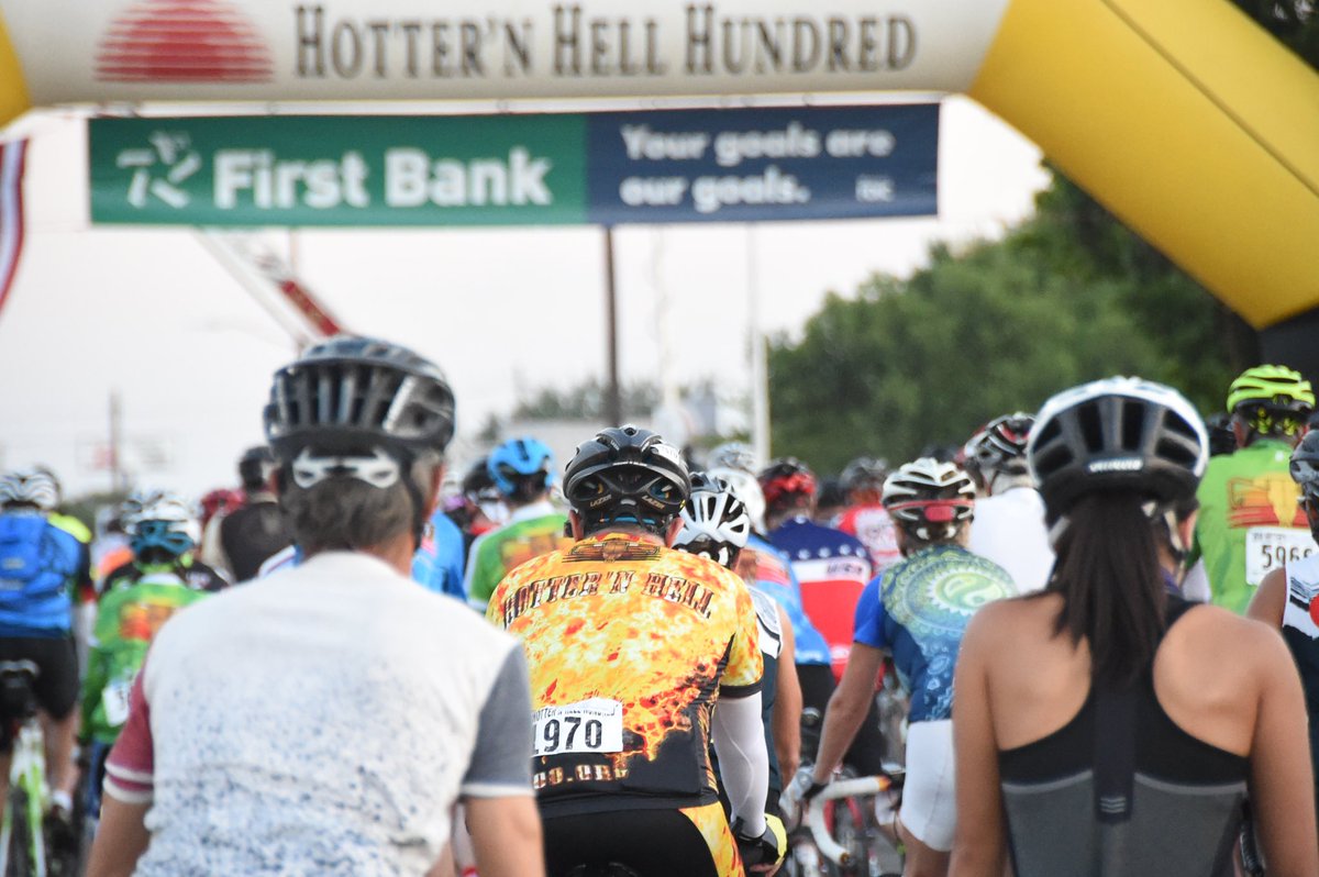 Hotter'n Hell 100 tweet media