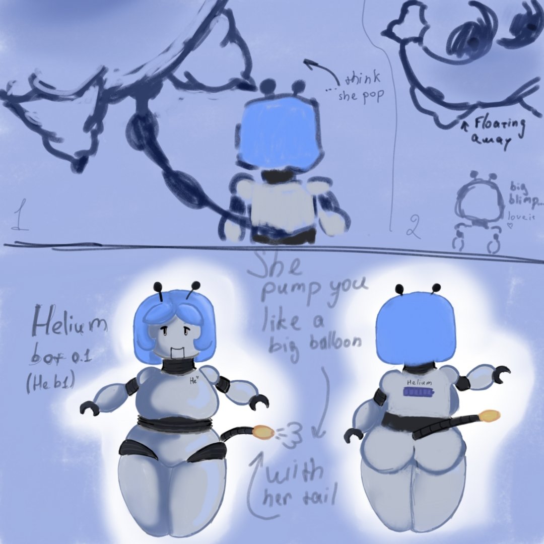 moth_blup's tweet photo. quick sketch of my pump robot ♡
#inflation #inflationsketch #heliuminflation https://t.co/EODOOeZ8Cl