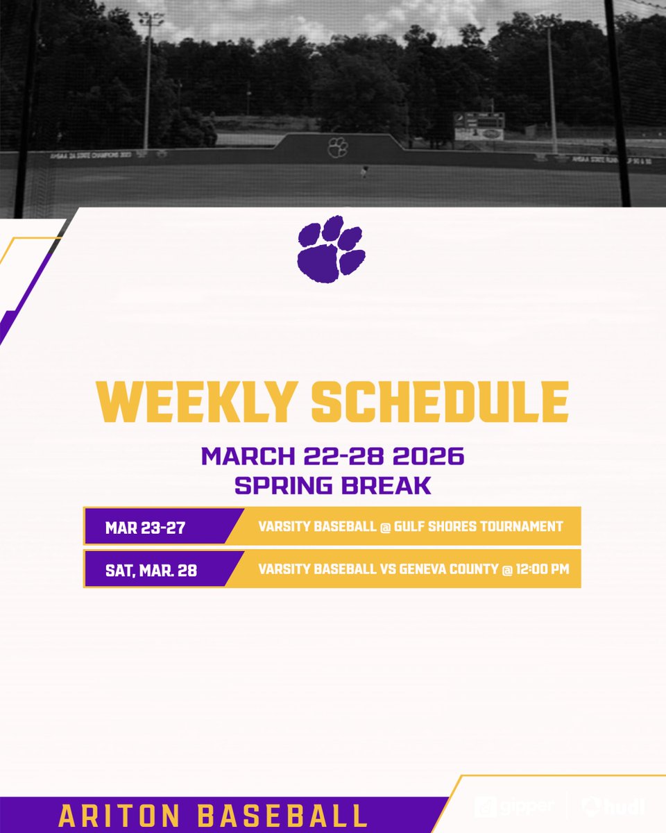 Ariton Baseball tweet media